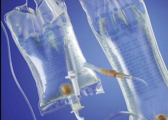Tác động truyền tĩnh mạch truyền tĩnh mạch Bệnh viện 0,36mm Iv Bag